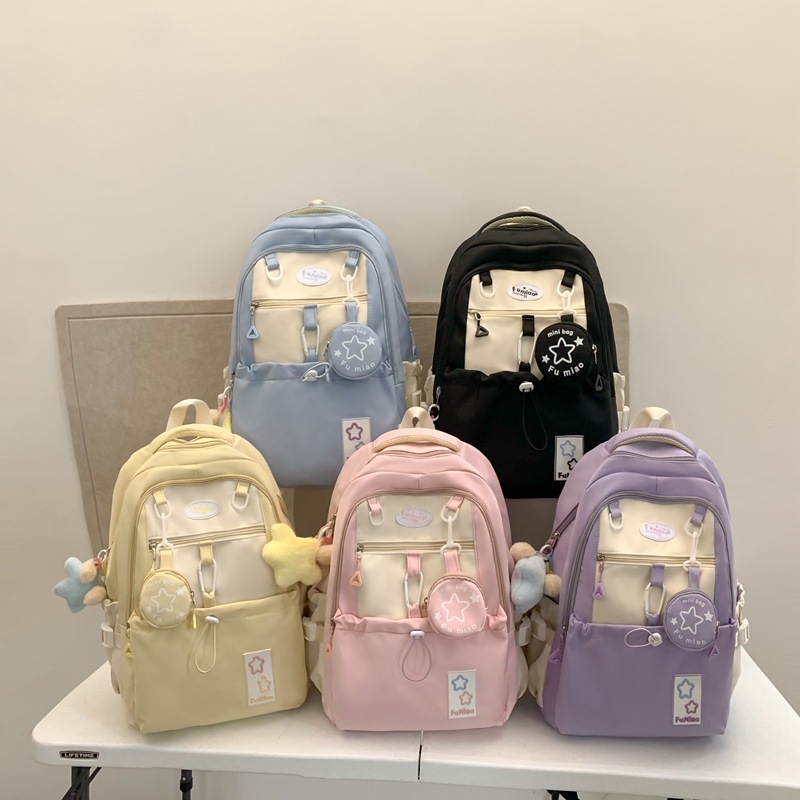 Cross-border Japanese-style schoolbag for girls, junior high school students, primary school students, Korean version large-capacity backpack, school-style backpack for high school students full figure