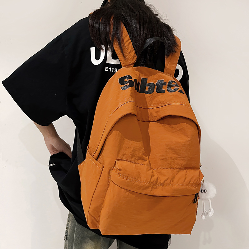 Korean version large-capacity versatile campus trend backpack, sturdy and durable, high school, college, junior high school schoolbag, girls' backpack Specification drawing