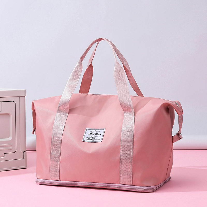 A new dry-wet separated luggage bag and a large-capacity multi-functional portable fitness bag that can be stored in a suitcase with a pull handle details Picture