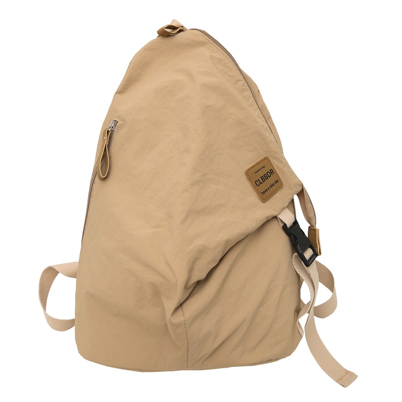 A new Japanese backpack for both men and women, a couple's style, a versatile student schoolbag, a large-capacity backpack, and a folding backpack Item Picture
