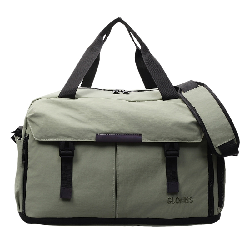 New trendy yoga and fitness bag with large capacity, expandable sports backpack, dry and wet separation, hand-held crossbody travel bag Item Picture