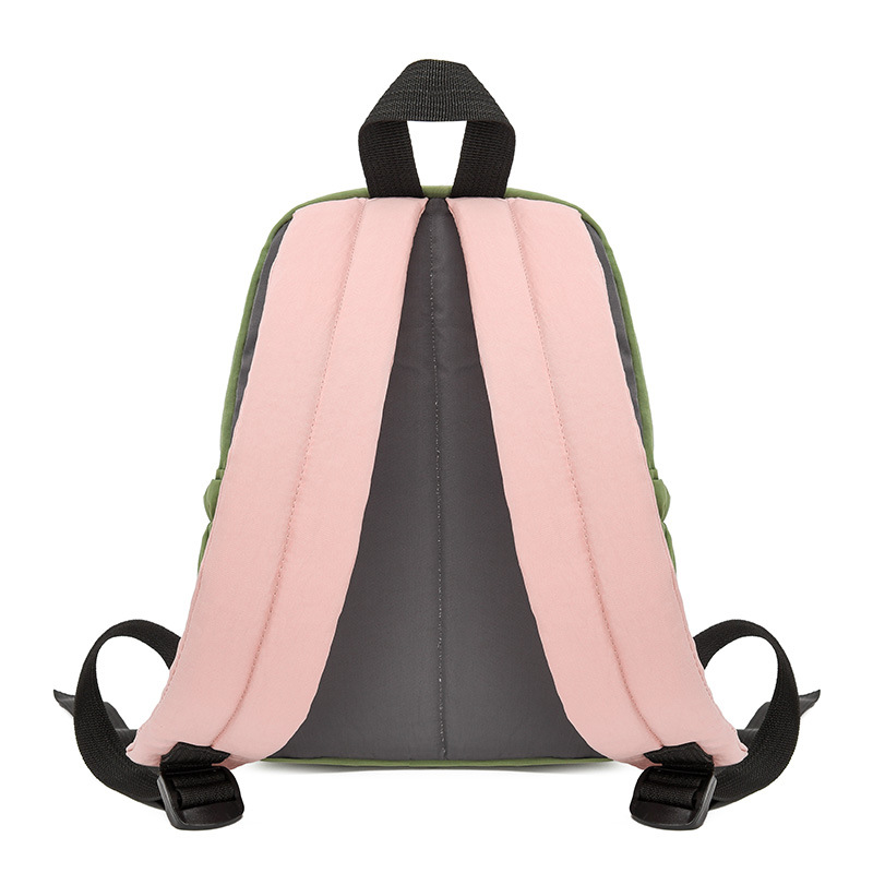 New fashionable and trendy women's backpacks with high appearance standards, lightweight drawstring travel bags, and color-matched college student sports backpacks Specification drawing
