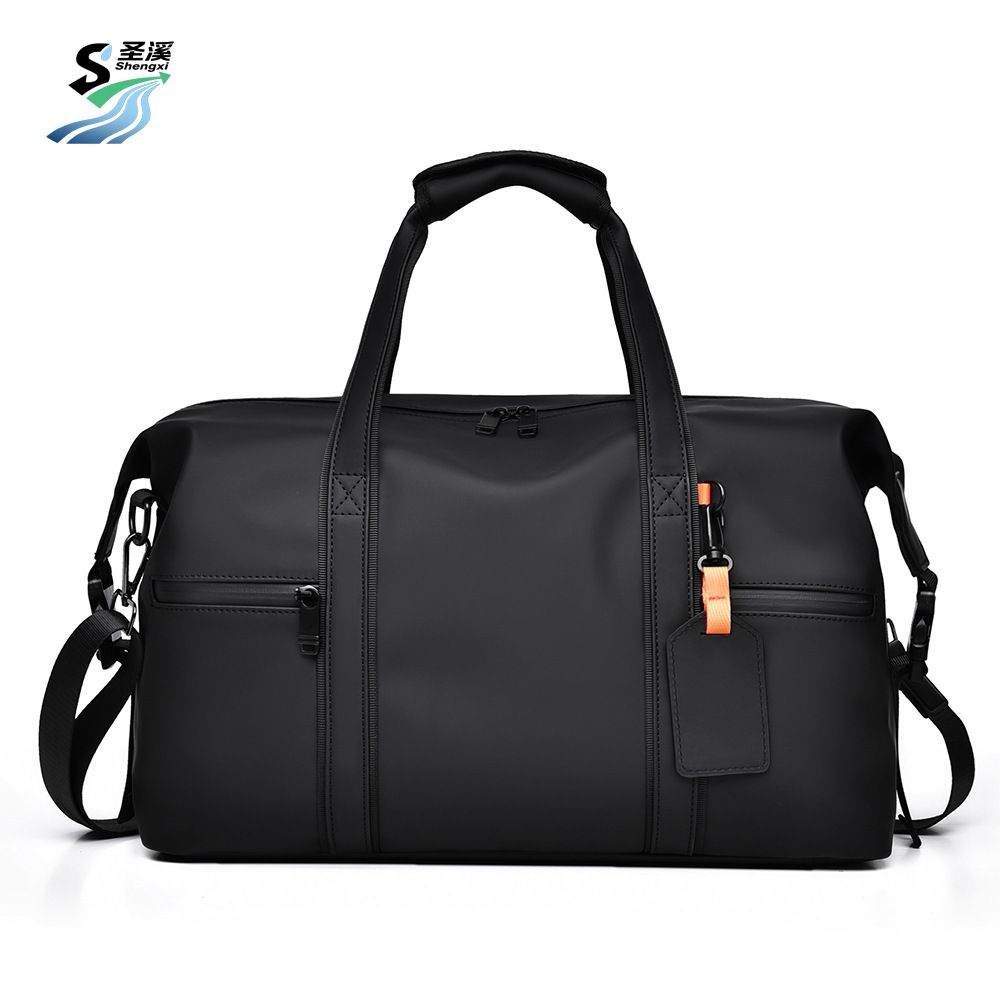 Cross-border men's business travel storage bag, large-capacity single-shoulder handbag, casual short-distance business trip luggage backpack full figure