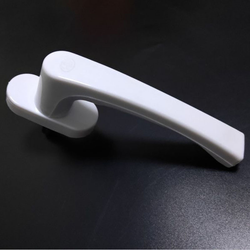 Plastic-steel door and window handle transmission device handle, plastic rotating handle, rotating rod handle, window handle, door and window accessories Specification drawing