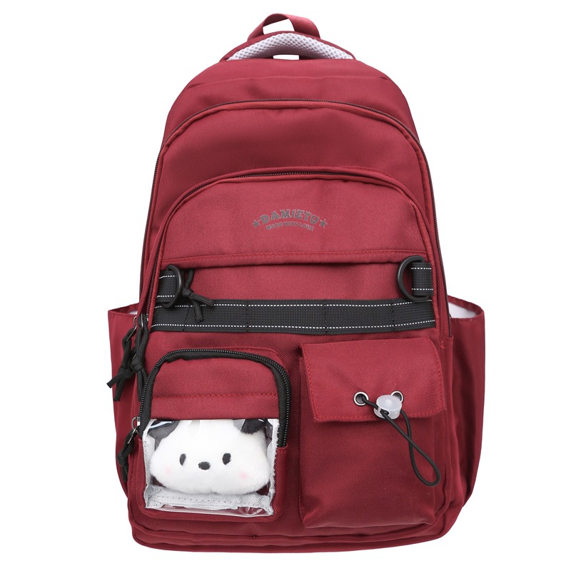 A new 2024 personalized large-capacity backpack for middle school students, a Japanese trendy brand travel backpack for college students and couples Item Picture