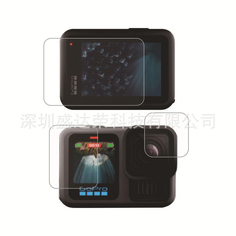 Applicable to GoPro HERO13 tempered film screen protector, GoPro 13 glass film, and GOPro 13 lens film Item Picture