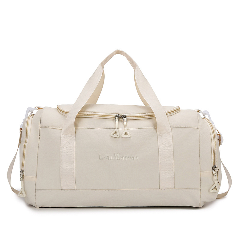 New large-capacity dry-wet separation sports and fitness bag, single-shoulder crossbody, hand-held travel bag, short-distance business trip luggage bag Item Picture