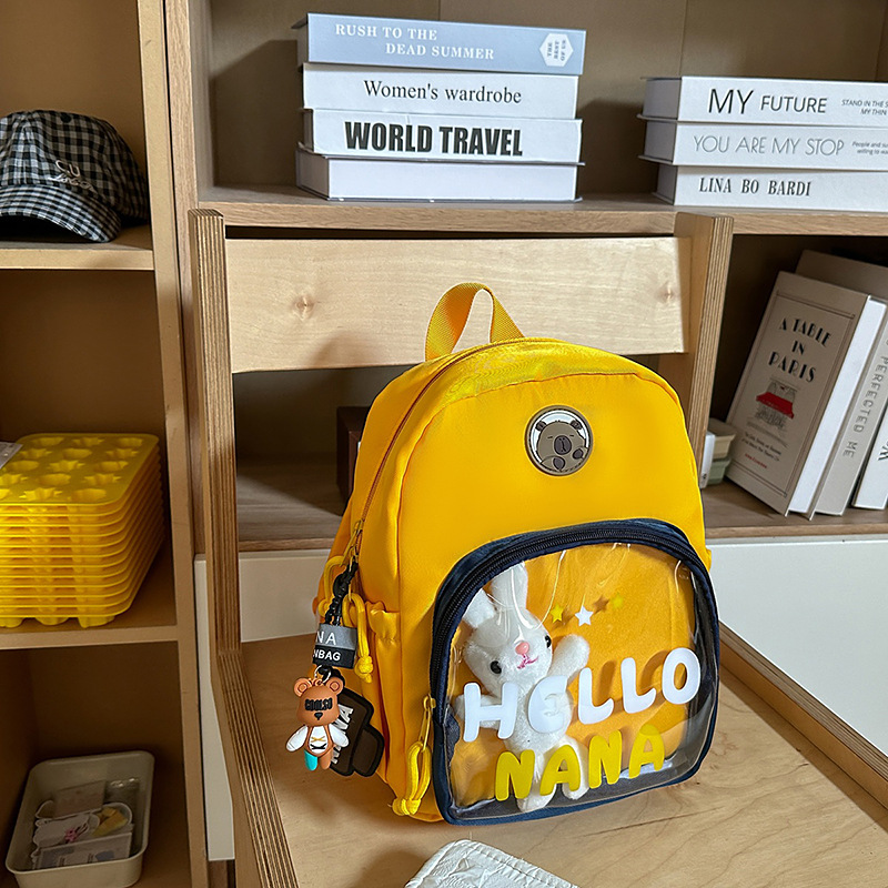 Backpack, Instagram smug girl transparent Japanese-style cute student mini schoolbag, pain travel single-shoulder backpack Application Scenario