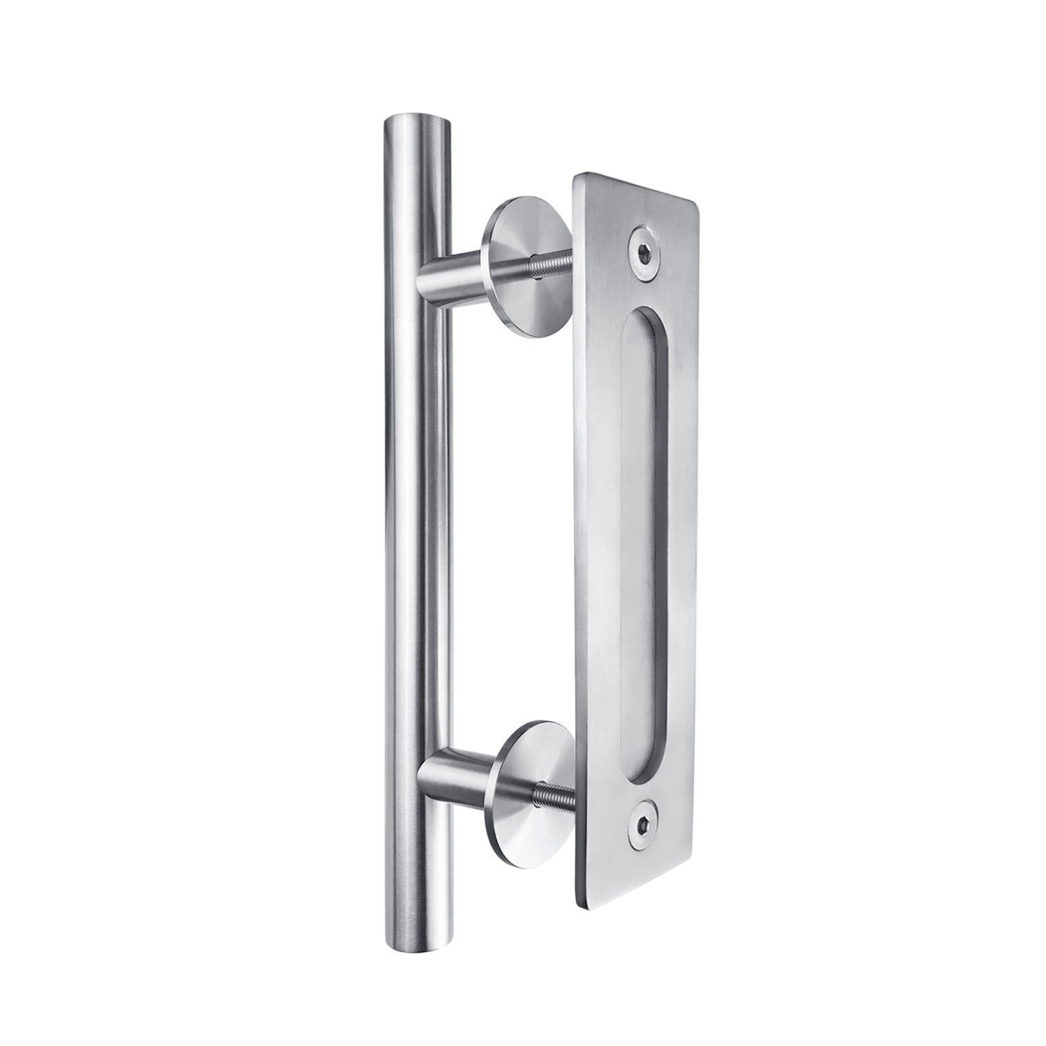 Barn door, American-style handle, door handle, double-sided handle, simple wooden door handle, home decoration hardware and building materials manufacturer approval Specification drawing