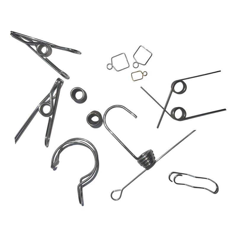 Stainless steel torsion spring, snap-on torsion spring, press-type universal torsion spring, high-elasticity mechanical spring manufacturer Item Picture