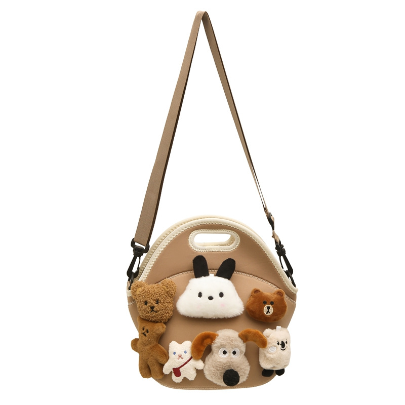 Cute girl handbag for girls 2025 early Spring new fashion doll accessories, single-shoulder crossbody bag, commuting trendy bag Item Picture