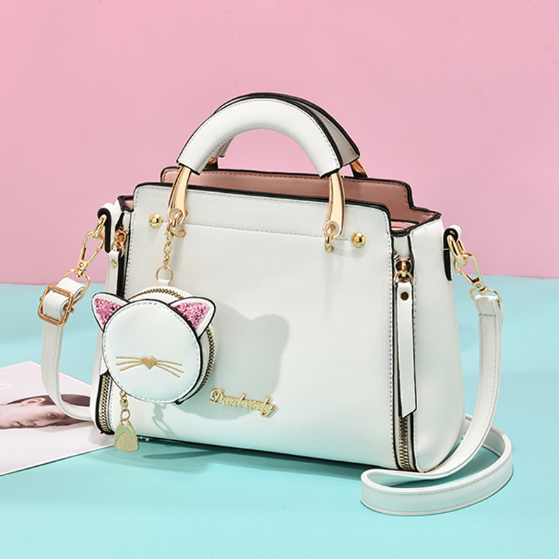 Taizhou pu Bag Women's 2022 New Trendy Korean Style fashionable large-capacity Versatile handbag, women's single-shoulder crossbody bag Application Scenario