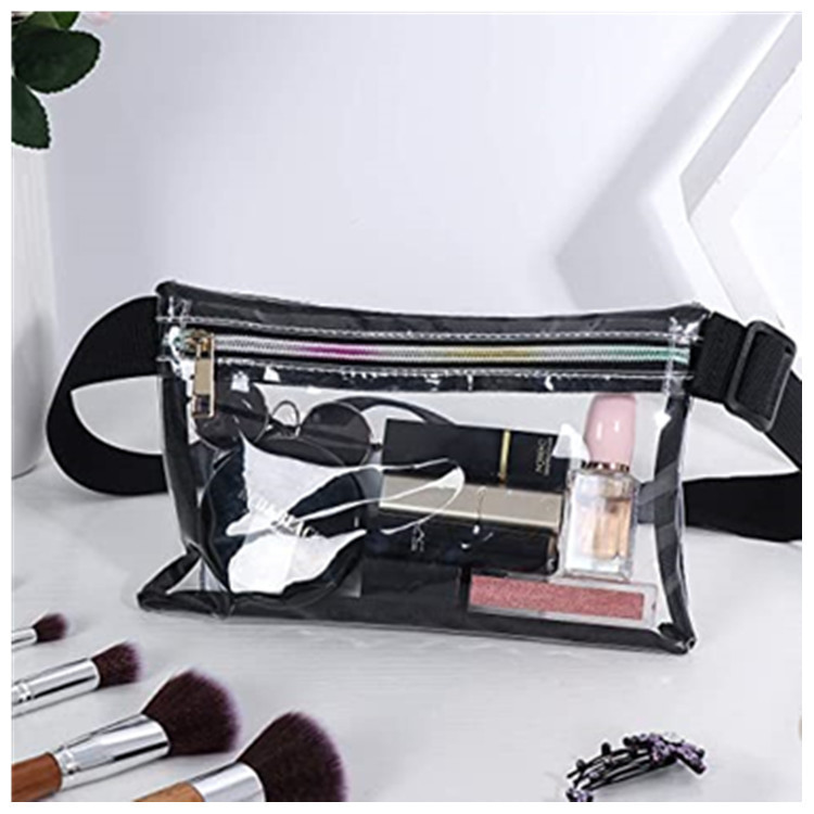 Amazon's best-selling transparent beach bags, large-capacity portable storage bags, running bags, outdoor rafting fitness travel bags full figure