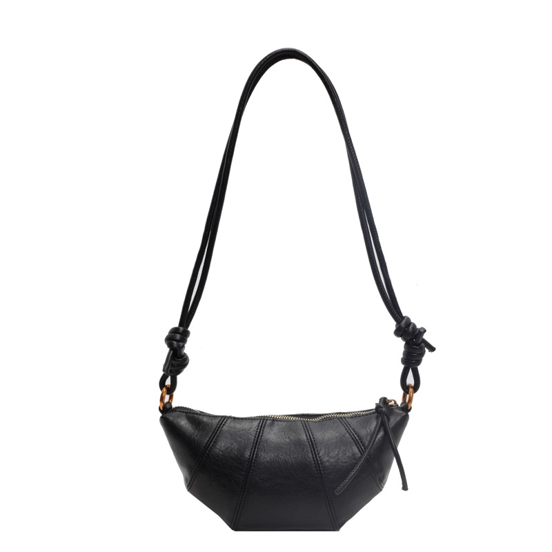 Retro casual Dumpling Bag for Women 2024 New trendy and versatile single-shoulder bag. Niche design fashionable and versatile single-shoulder bag Item Picture