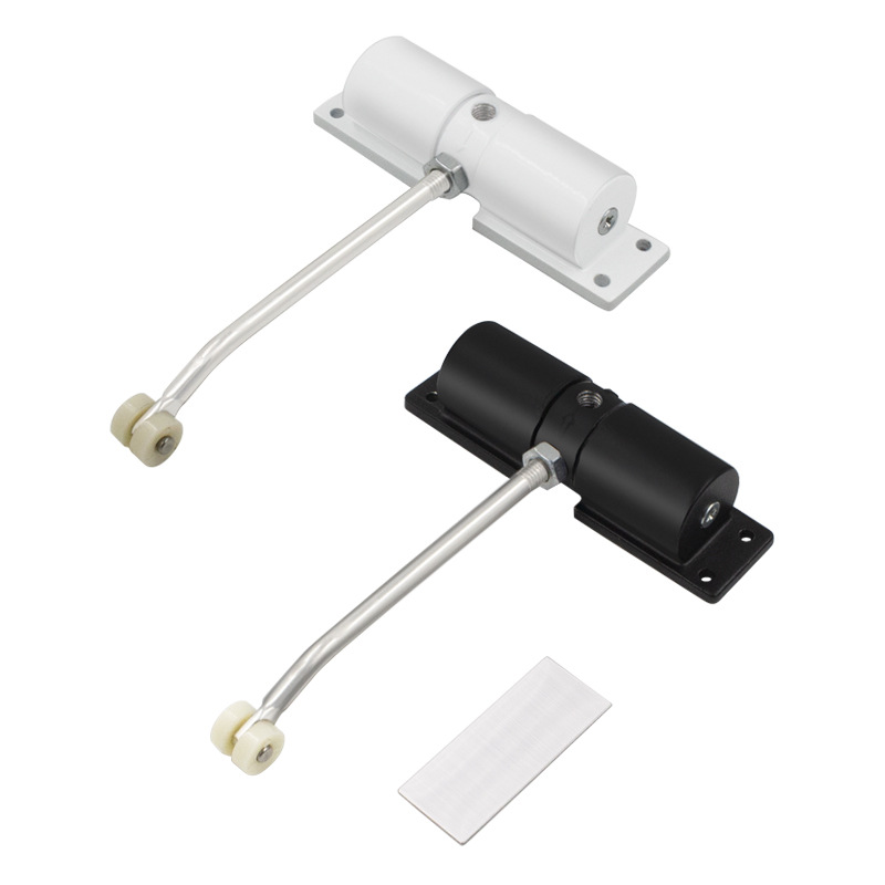 Household simple buffer return spring door closer, simple door closer, lightweight portable device, rebound closing wonder Item Picture