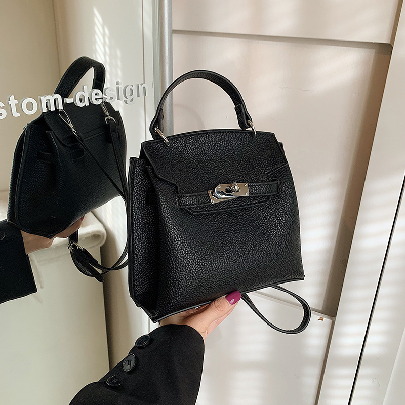 A new 2024 vintage Kelly bag for ladies, a versatile and high-quality, high-capacity crossbody bag for daily commuting full figure
