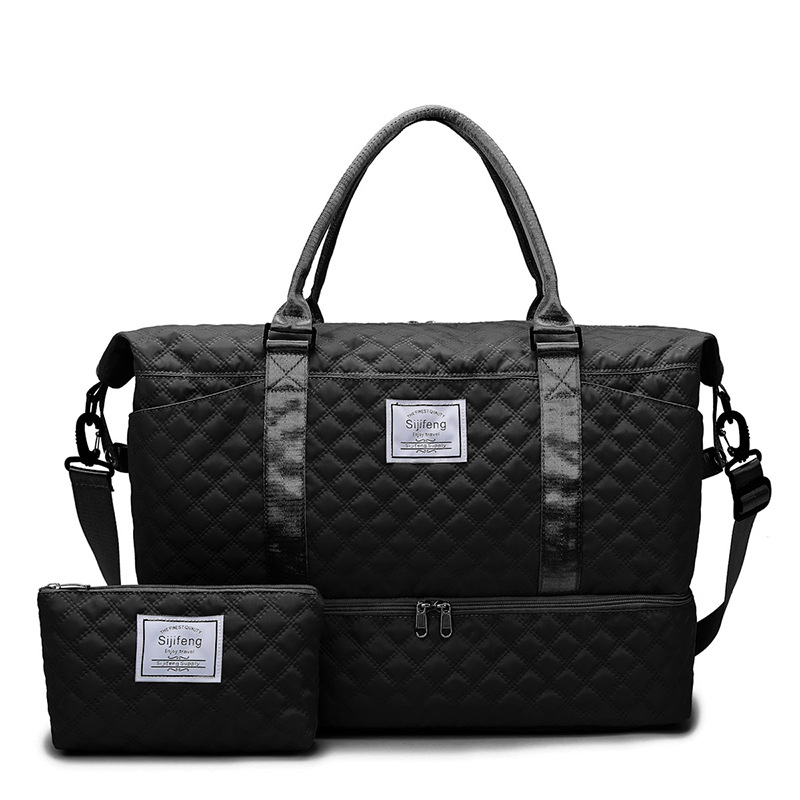 Short trip mother and child bag, large capacity for women, travel storage, light and convenient luggage, hospital waiting bag, yoga and fitness bag Item Picture