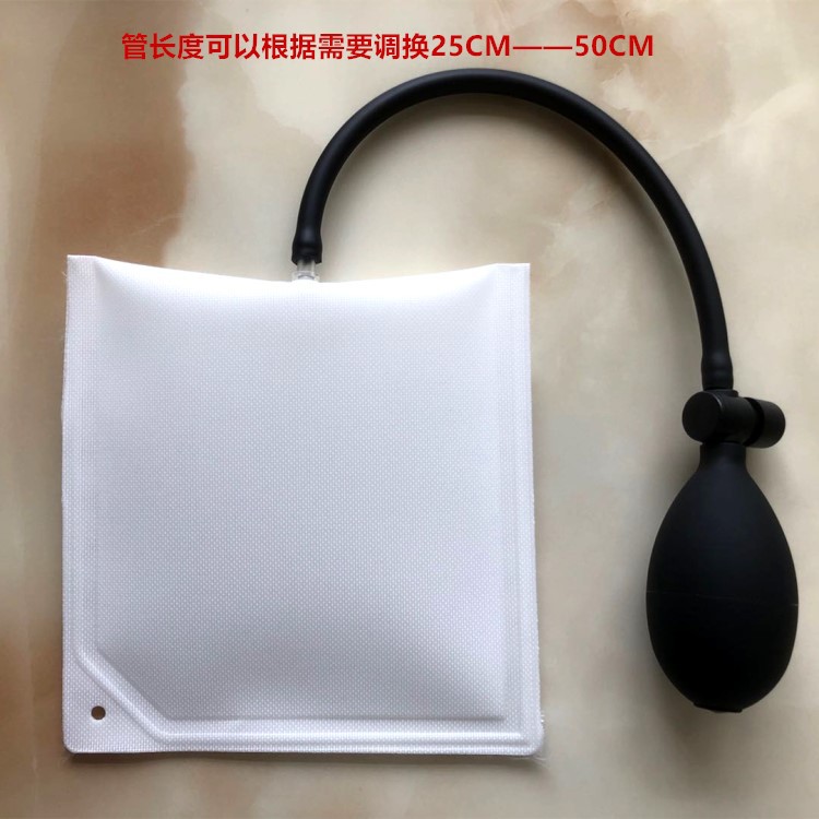 Wholesale of aluminum alloy door and window installation positioning air cushion airbags, adjustable thickened installation tools, extruded airbags details Picture