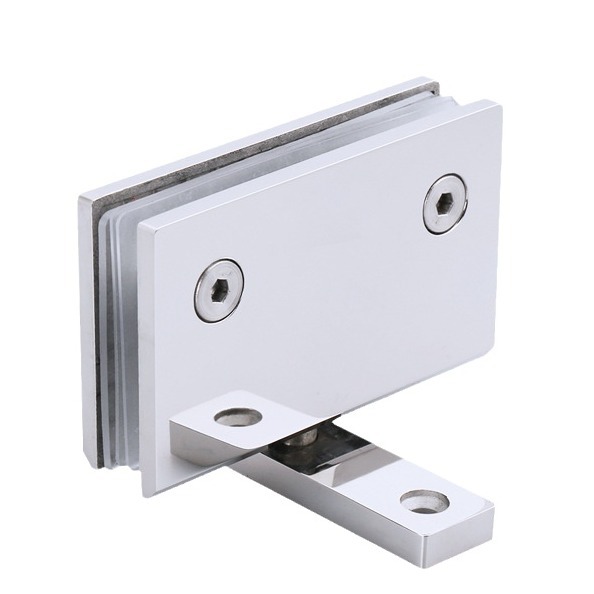 Cross-border 360-degree rotating glass door hinges, 304 stainless steel shower room ceiling and floor axis glass hinges, top and bottom hinges Item Picture