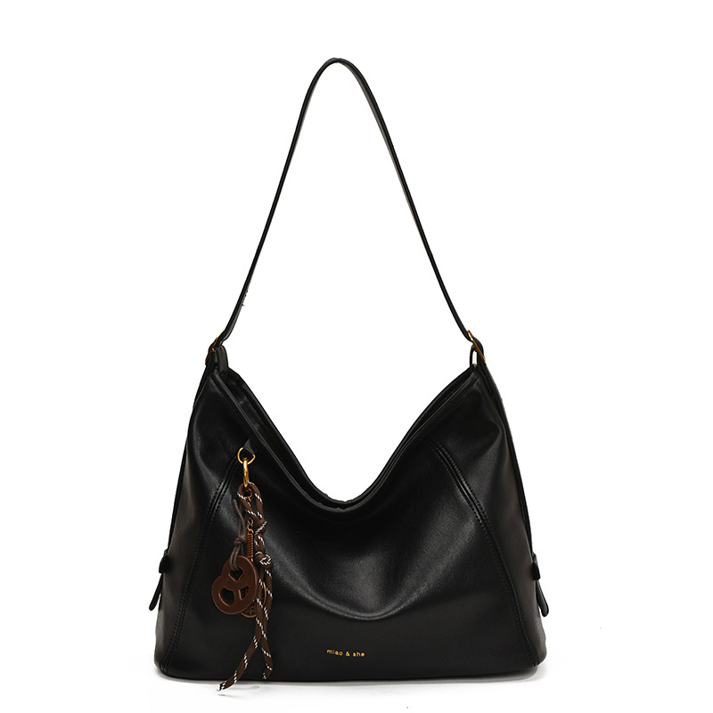 The 2024 new retro and versatile tote bag with a Korean-style, high-end and simple women's bag Item Picture