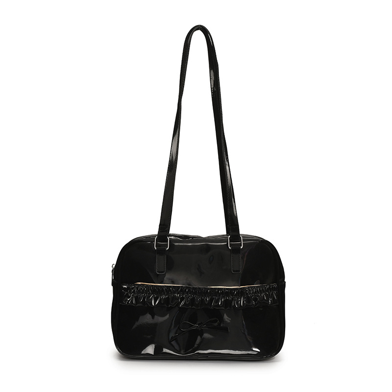 Fresh and fresh girls often use niche ballet-style high-end backpacks, pillow bags, versatile and fashionable single-shoulder commuter women's bags Item Picture