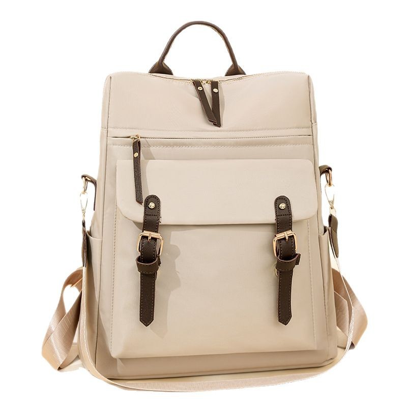 New fashionable travel backpack, large-capacity Korean version anti-theft commuting schoolbag, multi-functional backpack for women Item Picture