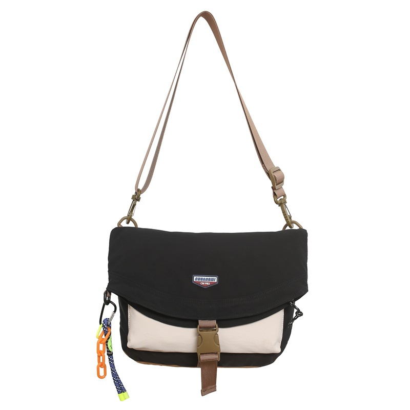 Japanese-style crossbody bags, workwear crossbody bags, single-shoulder bags, versatile for men's and women's commuting and casual wear, lightweight mobile phone small bags, outdoor trendy bags Item Picture