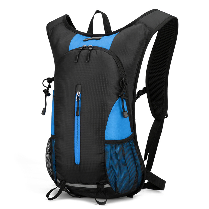 Unisex lightweight outdoor cycling bag, wear-resistant and water-repellent sports backpack, large-capacity hiking and mountain climbing backpack Item Picture