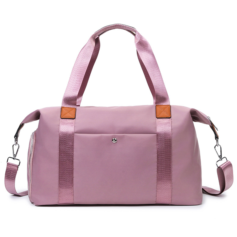 Fashionable multi-functional yoga and fitness bag, women's large-capacity sports swimming bag, collapsible handle dry and wet separation travel bag Item Picture