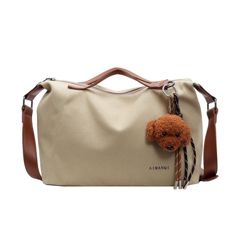 New autumn and winter large-capacity versatile crossbody bag, niche casual large-capacity commuting bag, handbag multi-purpose bag Item Picture