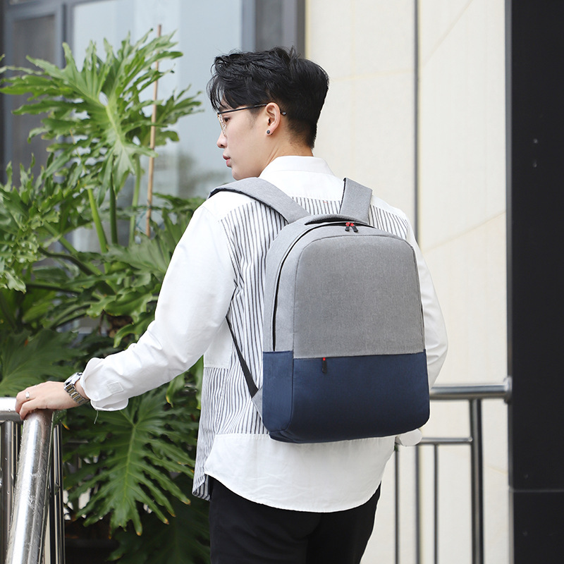 Customized backpacks, large-capacity business computer bags, campus student schoolbags, casual travel backpacks, with logo printing available Application Scenario