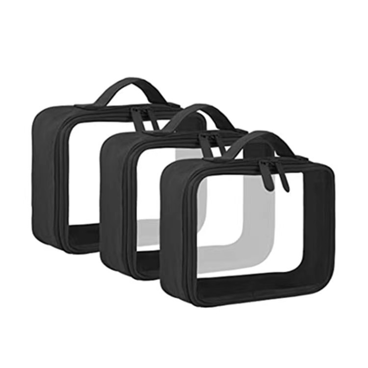 Wholesale PVC toiletry bags from Amazon factory, storage and organization, travel cosmetic bags available, portable details Picture