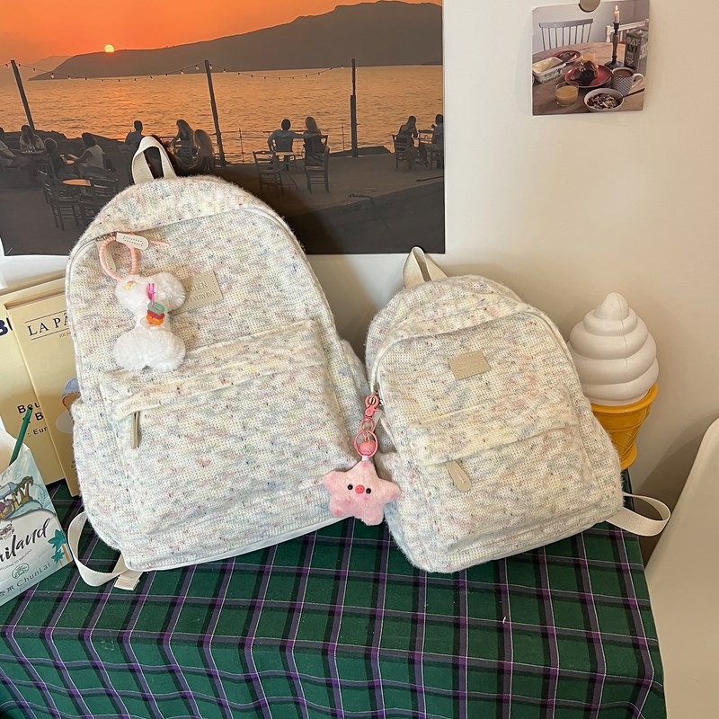 Cross-border backpack, large-capacity schoolbag, Japanese-style simple girl schoolbag, college and primary school schoolbag full figure