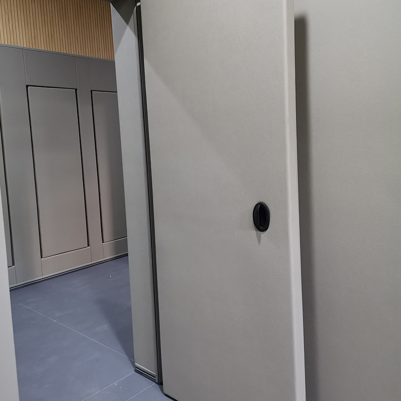 Silicone door handle, anti-collision, flame-retardant, embedded soft package, safe and environmentally friendly sliding door, storage cabinet door, window handle details Picture