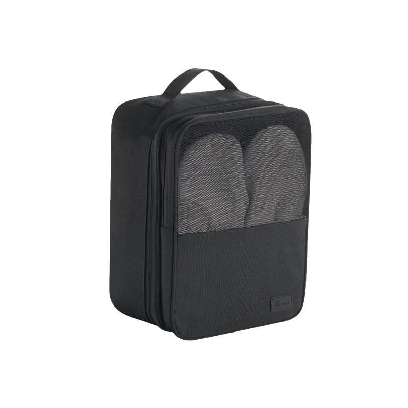 Renewable Shandong silk shoe storage bag, water-resistant thickened shoe box, travel storage, can hold three pairs of shoe storage bags Item Picture