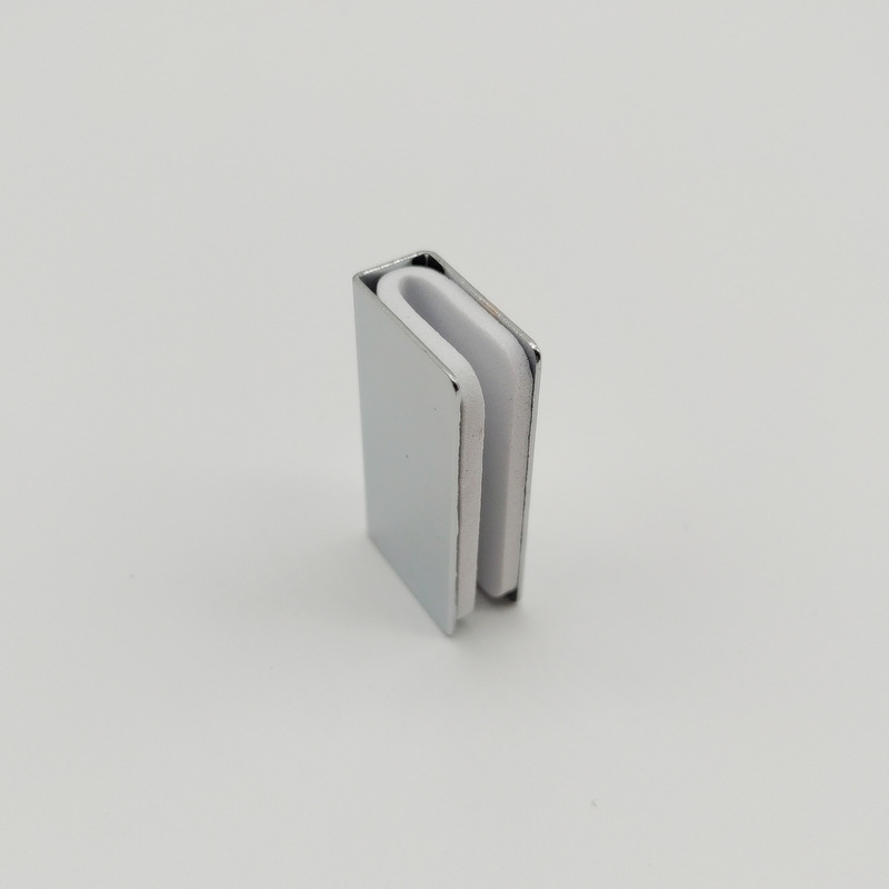 The acrylic display cabinet door clamp and window door clamp can hold 6mm U-shaped glass door clamps for window displays details Picture