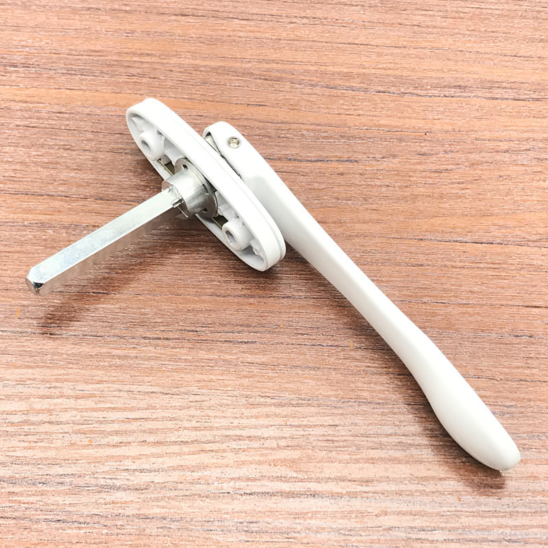 Steel mesh screen window handle, door and window flat handle, hidden handle, composite folding door, double-layer window handle, low handle lock Application Scenario