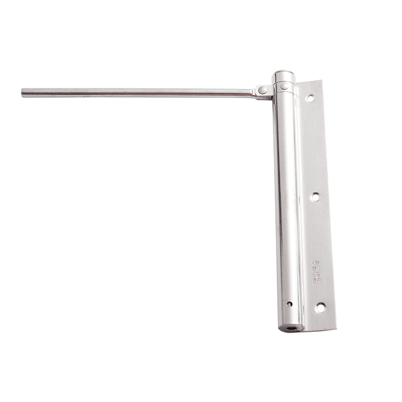 Stainless steel door closer, automatic door closer, invisible door, spring buffer door closer, household light and simple door closer Item Picture