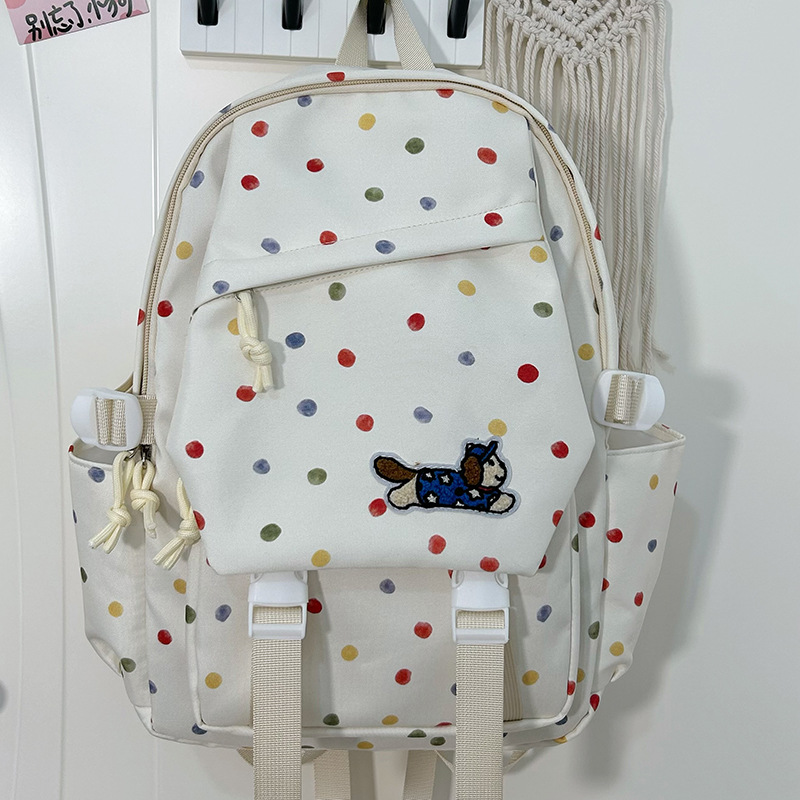 High capacity, high appearance level, niche Instagram backpack for junior high school girls, lightweight backpacks for female middle school students and high school students details Picture