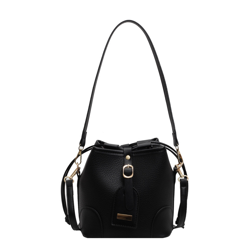 Retro and fashionable bucket bag for women, 2024 new trendy and versatile single-shoulder bag, a niche and high-end work and commuting bag for women Item Picture
