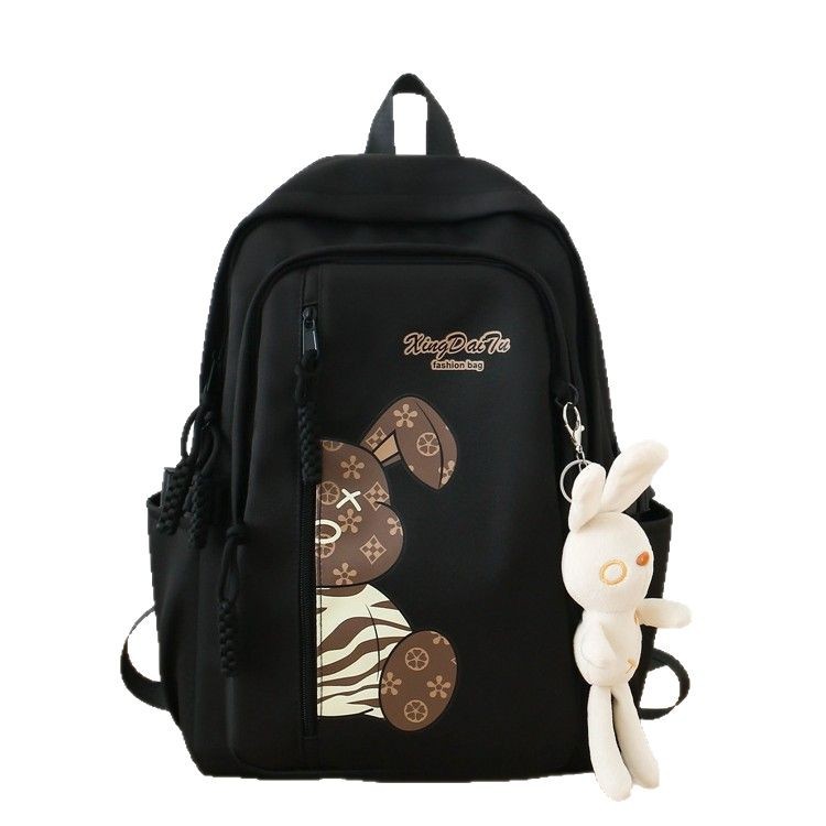 New schoolbags for junior high school, senior high school and college students, women's travel backpacks, ins backpacks, forest style, Korean version, large capacity, versatile Item Picture