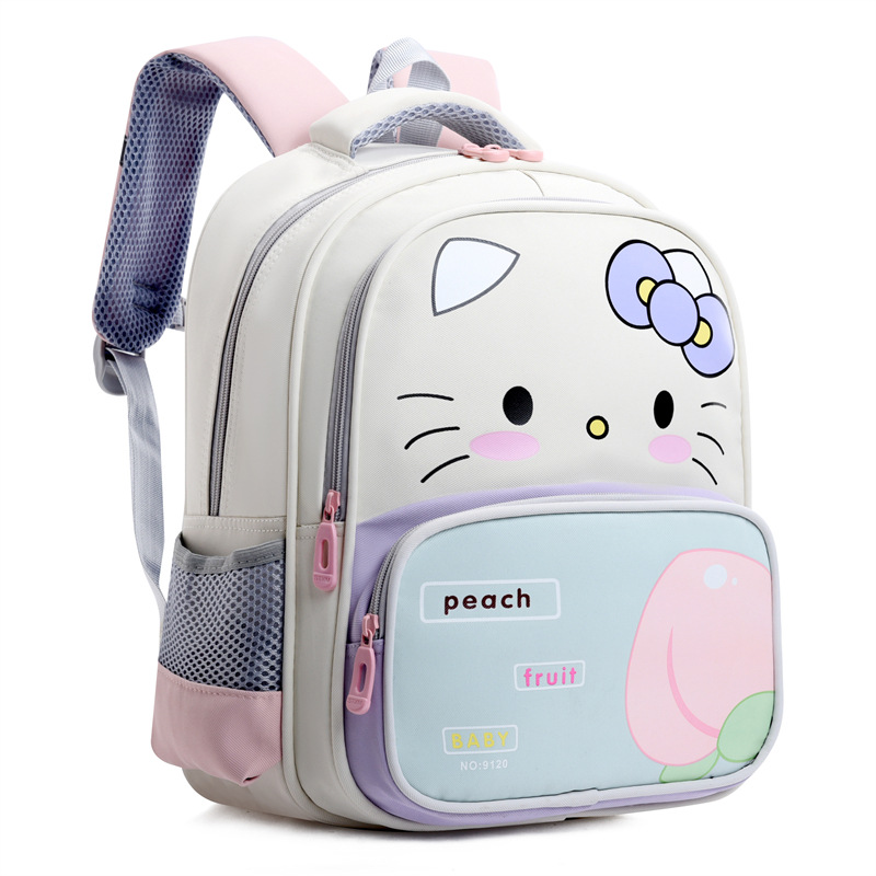 Children's backpack cartoon schoolbag, new high appearance level cute backpack for first and second grades of primary school, senior class of kindergarten Item Picture