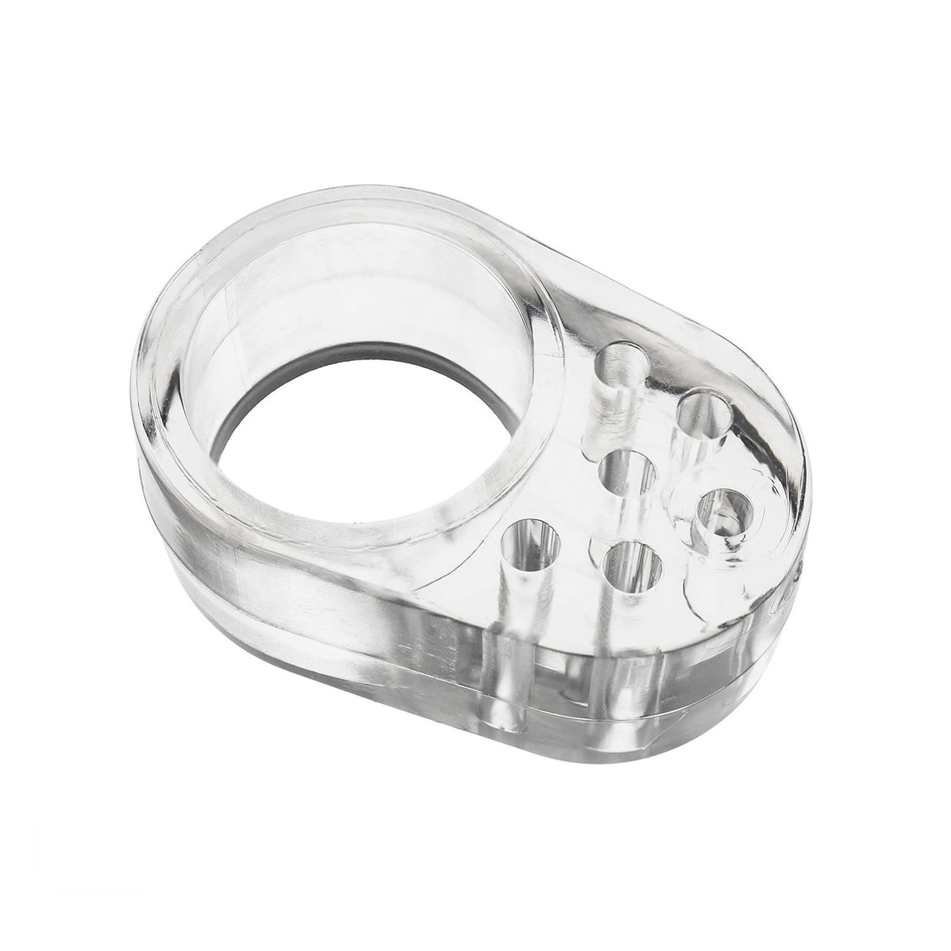 Popular PVC transparent door handle anti-collision pads, anti-collision rings, windproof and anti-collision transparent silicone anti-collision door holes in foreign trade Item Picture