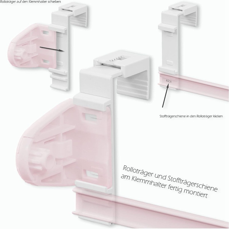Four sets of extended pleated curtain brackets for cross-border retail are in stock Application Scenario