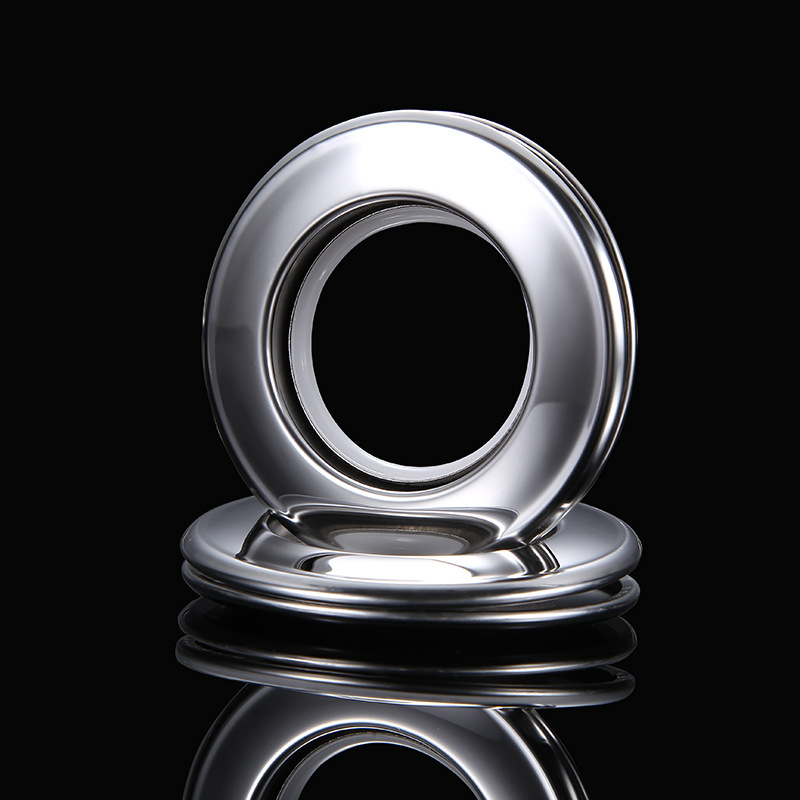High-end stainless steel curtain ring, perforated curtain ring, Roman rod ring, curtain buckle ring full figure