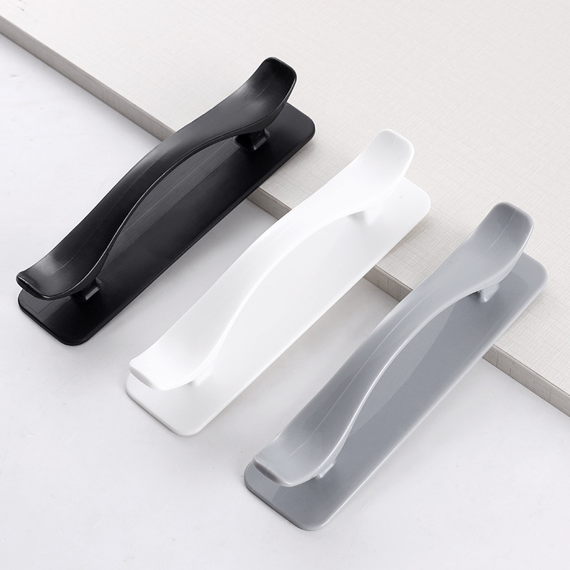 Glass door, wardrobe, adhesive handle, drawer, kitchen cabinet door, main door handle, no need for drilling, window cabinet, refrigerator handle Application Scenario