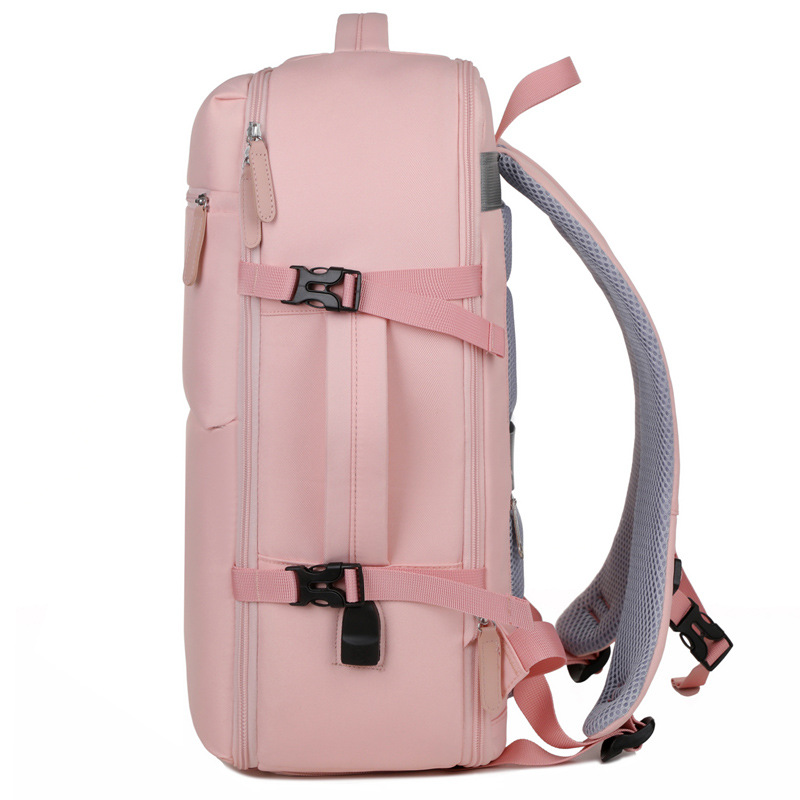 Business travel backpack for men and women, lightweight and multi-functional backpack, computer bag, USB charging, short-distance business trip and travel bag details Picture