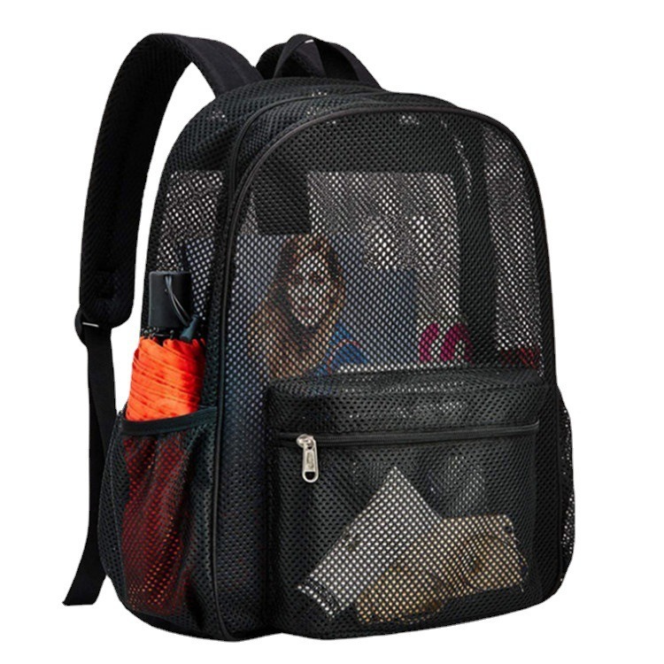 Amazon's new heavy-duty mesh backpack is in stock. It's a breathable and air-cushioned beach backpack for both shoulders during travel and sports Application Scenario