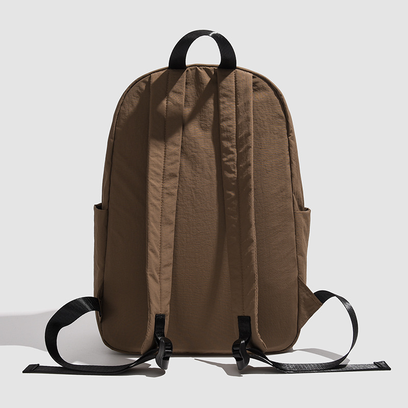 New lightweight backpack for women's commuting, large-capacity color-blocking computer bag, casual and versatile travel bag, and college student schoolbag Specification drawing