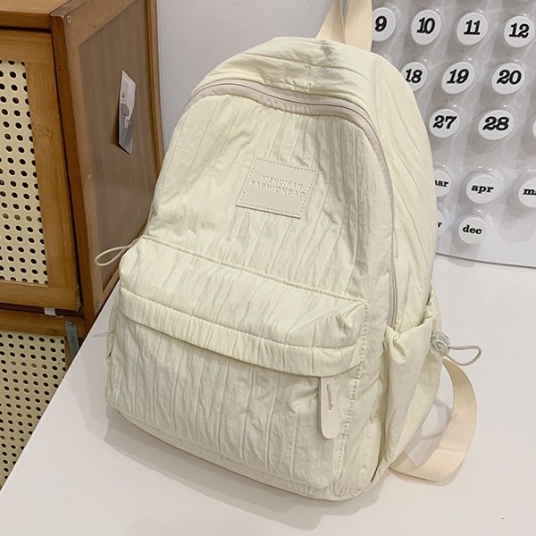 New fresh and clean solid-color backpacks, student small schoolbags, tutorial bags, lightweight backpacks for traveling and outdoor bags Application Scenario